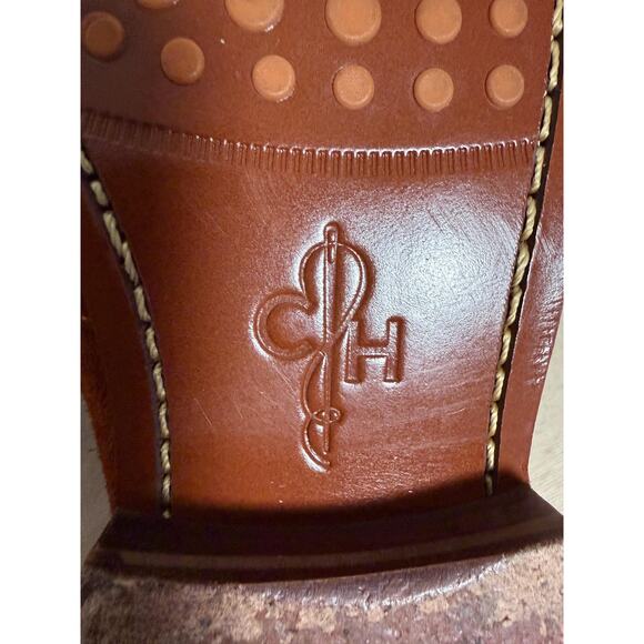 Cole Haan Shoes Loafers Mens Size 7M Brown Suede Penny Driving Moccasin Slip On - Picture 5 of 7